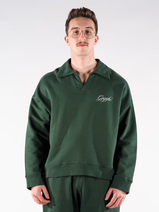 Polo Sweat Green