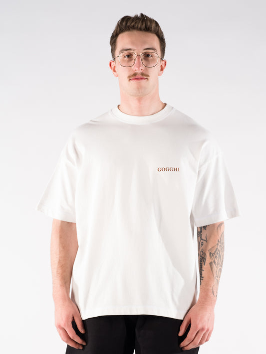 Logo T-Shirt Vintage White