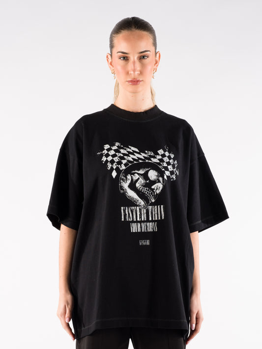 Faster T-Shirt Black