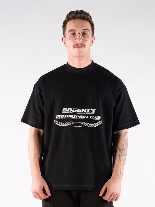 Motorsport Club T-Shirt Black