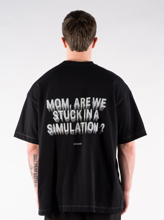 Simulation T-Shirt Black